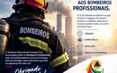 1 de Setembro | Dia Nacional do Bombeiro Profissional